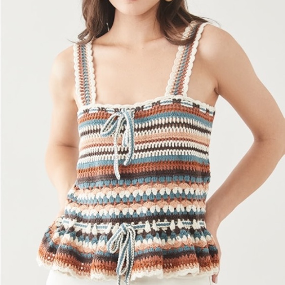 Ulla Johnson crochet tank
